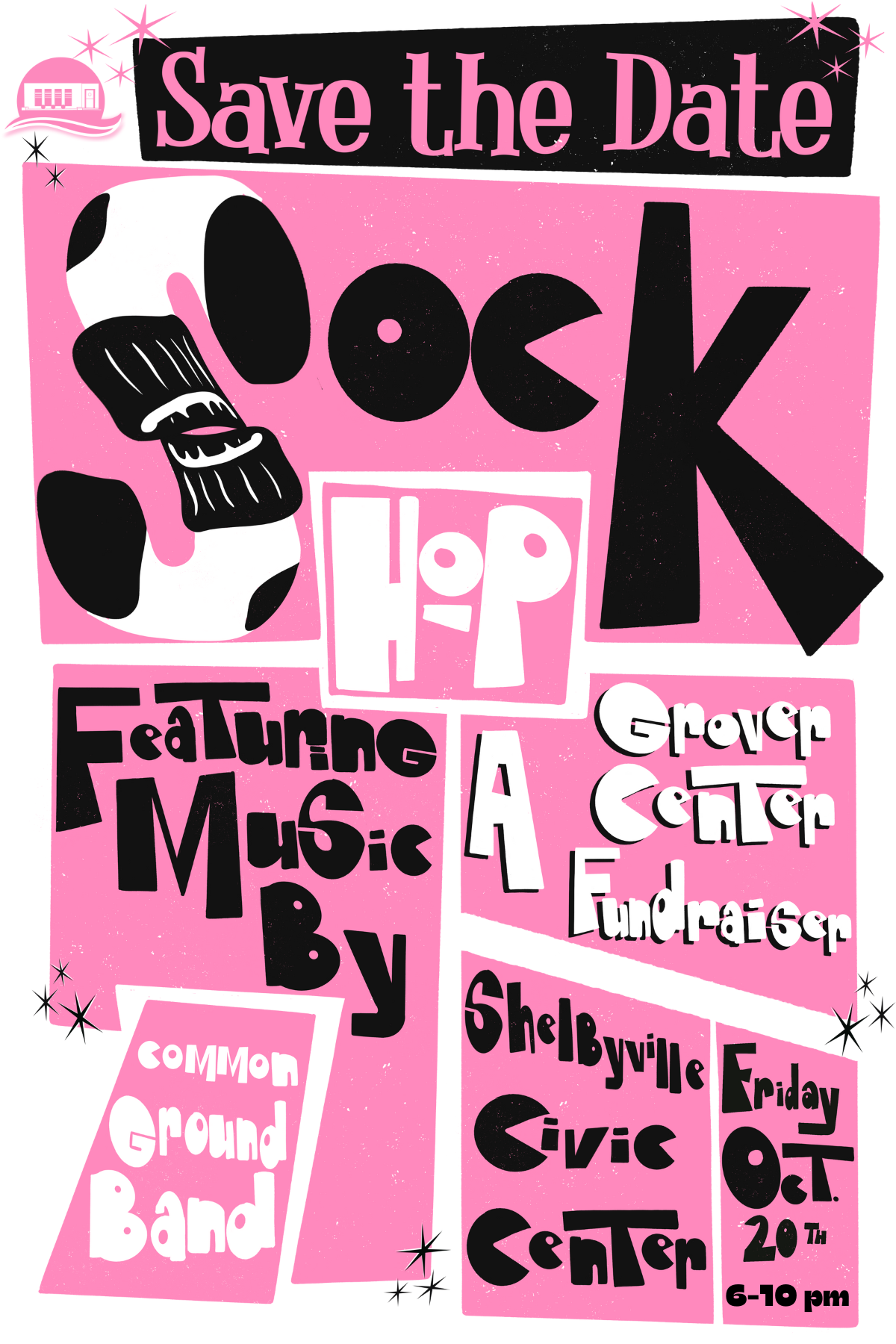 Sock Hop Save the Date